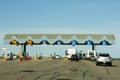 Highway Toll Gate Royalty Free Stock Photo