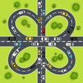 Highway traffic illustration