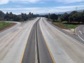 Highway without traffic Royalty Free Stock Photo