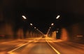 Highway tunnel Royalty Free Stock Photo