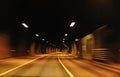 Highway tunnel Royalty Free Stock Photo