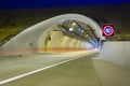 Highway tunnel Royalty Free Stock Photo