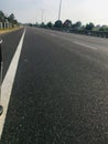 Highway Under Sky with Nature Beauty