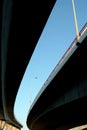 Highway viaducts Royalty Free Stock Photo