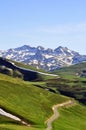 Higland grassland beautiful landscape Shar mountain view