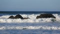 Video of crashing waves along Pacific Ocean in Cannon Beach Oregon 1920x1080