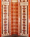 Islamic interior mosaic artwork Royalty Free Stock Photo