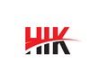 HIK Letter Initial Logo Design Vector Illustration Royalty Free Stock Photo