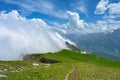 Hike along the edge of the clouds to Mount Myat-Loam