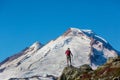 Hike in Mt Baker Recreational Area Royalty Free Stock Photo