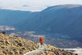 Hike in New Zealand volcano