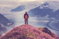 Hike in Salmon glacier