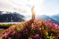 Hike in Salmon glacier