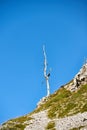 Hike in the Swiss national park in Graubunden Royalty Free Stock Photo