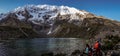 Salkantay Mountain Hike, Peru Royalty Free Stock Photo