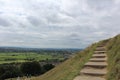 Hike to Glastonbury Tor Royalty Free Stock Photo