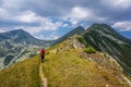 Hiker with backpack