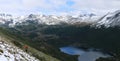 Hiker, Dientes de Navarino hiking circuit, Chile Royalty Free Stock Photo