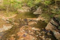 Hiker Footbridge and Footbridge Royalty Free Stock Photo