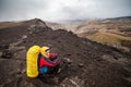 Hiker Laugavegur Trek - Iceland