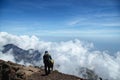 mit ofmount rinjani, lombok indonesia Royalty Free Stock Photo