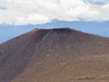 Hikers Alpine Crossing hike trail Tongariro NP NZ Royalty Free Stock Photo