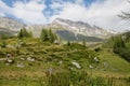 Hikers in the Alps, austria