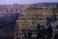 Hikers at Angel's Window viewpoint, north rim of Grand Canyon National Park, Arizona Royalty Free Stock Photo