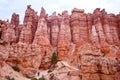 Hikers in Bryce Canyon National Park Royalty Free Stock Photo