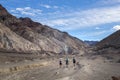 Hikers at Desolation Canyon at Death Valley
