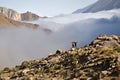 Alborz Mountain Range, on Top of Clouds