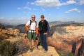 Hikers In Zion National Park