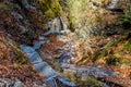 Hikiing in Slovak Paradise mountains