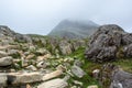 Hiking along the PYG track up to Snowdon mountain - 2