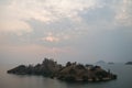 Hiking around Lake Kivu with View onto Islands, Kibuye, Rwanda