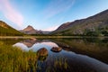 Hiking the backcountry of Glacier National Park Royalty Free Stock Photo