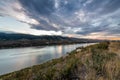 The trails around Horsetooth Reservoir Royalty Free Stock Photo