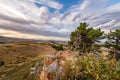 The trails around Horsetooth Reservoir Royalty Free Stock Photo