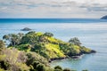 Hiking on the beautiful coast of Doubtless Bay in the Far North of New Zealand