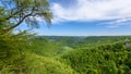 Hiking in beautiful landscape of Bad Urach, Swabian Alb, Baden-Wuerttemberg, Germany, Europe Royalty Free Stock Photo