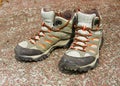 Hiking boots Royalty Free Stock Photo