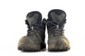 Hiking boots shoes Royalty Free Stock Photo