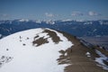 Hiking in the Bridger Mountains near Bozeman Montana Royalty Free Stock Photo