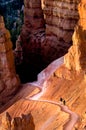 Hiking Bryce Canyon Royalty Free Stock Photo