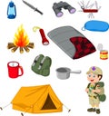 Hiking camping equipment
