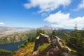 Hiking Castle Peak in Gifford Pinchot National Forest