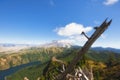 Hiking Castle Peak in Gifford Pinchot National Forest Royalty Free Stock Photo