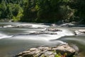 Hiking the Chattooga River, Long exposure, Opossum Creek Falls trail. head, Long Creek South Carolina