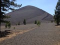 Hiking Cinder Cone Nature Trail, Lassen Volcanic National Park Royalty Free Stock Photo