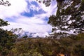 Hiking and climbing up to Mount Kinabalu. The trail to the peak of the mountain Royalty Free Stock Photo